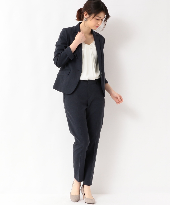 美品 グリーンレーベルリラクシング テーラード パンツ スーツ