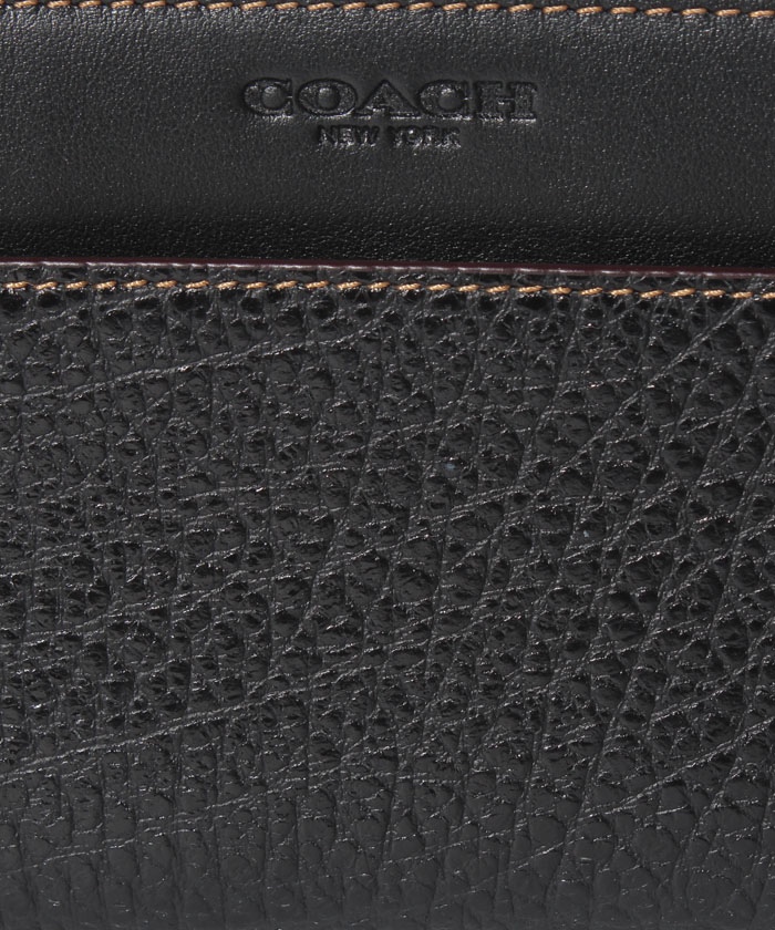 新品未使用　COACH コーチ　F12130 ブラック　長財布 Amazon.co.jp: [コーチ] レザー 長財布 収納力 アウトレット