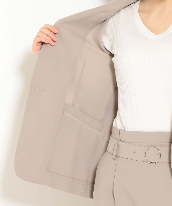 【大きいサイズ】グリーンレーベルリラクシング D ショールラペル ジャケット セール 50%OFF】[洗濯可能/ミラノリブ]◇D セットアップ
