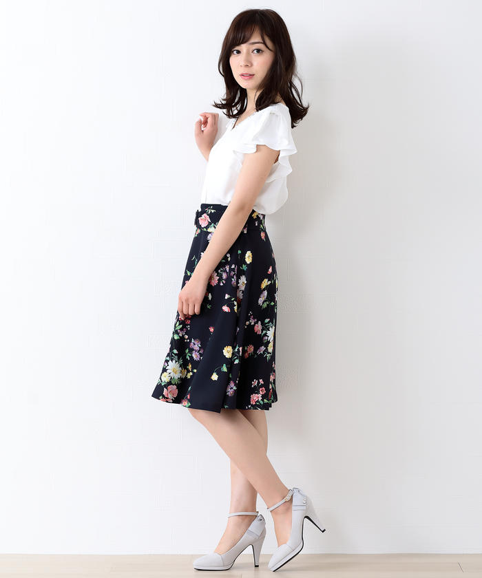 セール 44%OFF】ミッシュマッシュ MISCH MASCH 花柄フレアー セール 44%OFF】ミッシュマッシュ MISCH MASCH 花柄フレアー
