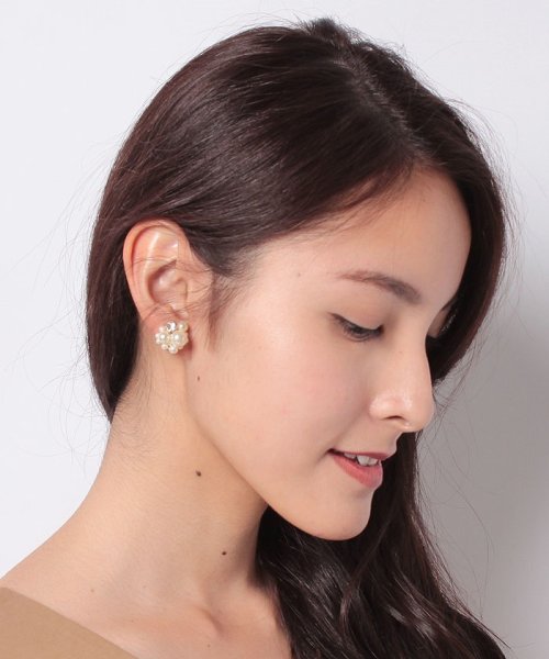結婚式 お呼ばれ パールビジューイヤリング フォルムフォルマ Form Forma D Fashion 結婚式 お呼ばれ パールビジューイヤリング フォルムフォルマ Form Forma D Fashion