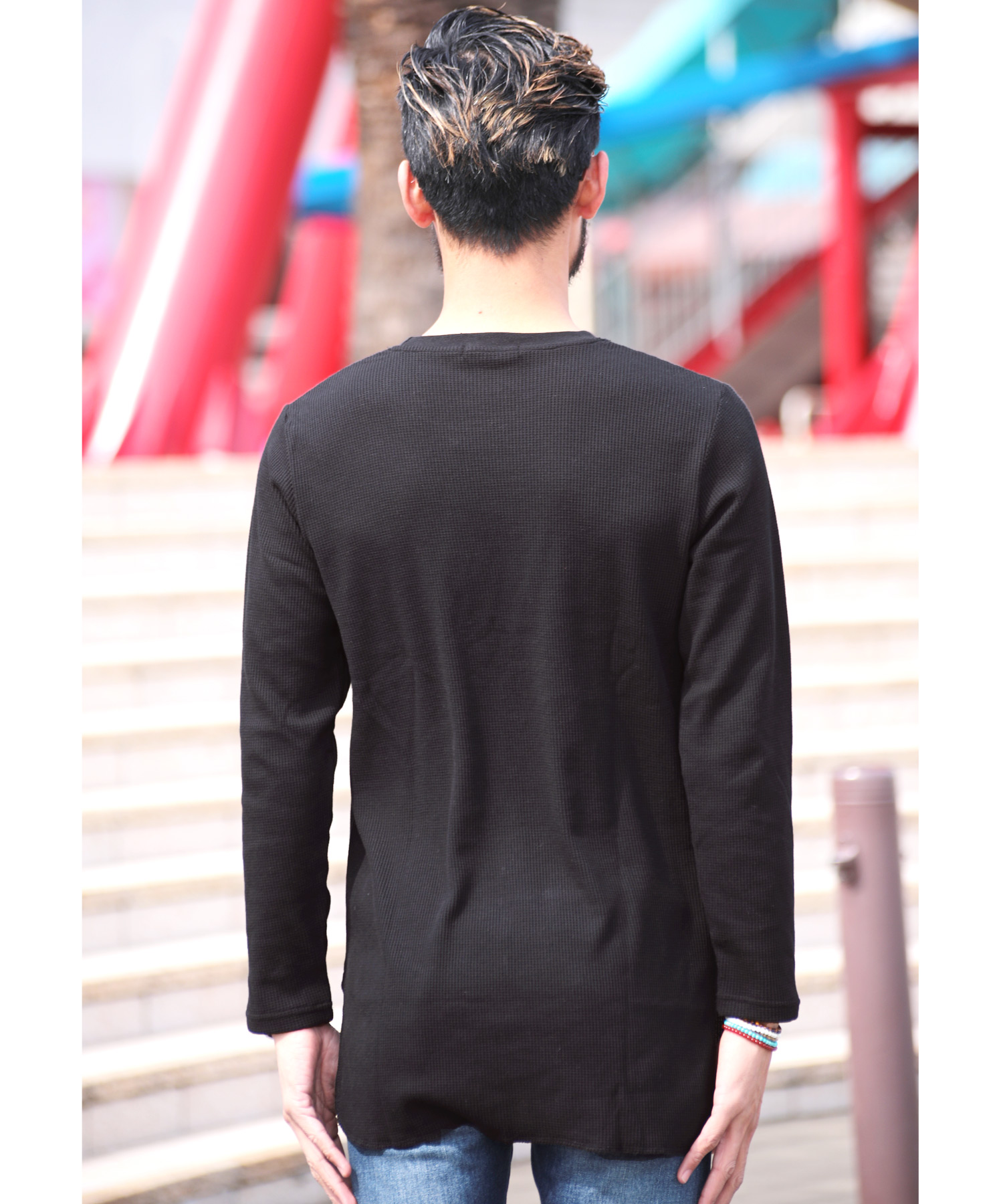 ジギーズショップ JIGGYS SHOP ロング丈サーマルTシャツ / ロンT ジギーズショップ JIGGYS SHOP ロング丈サーマルTシャツ / ロンT