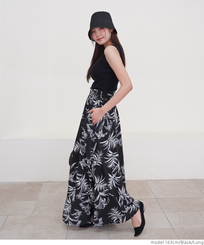 【STELLA MCCARTNEY 】ロングスカート 総柄 ボタニカル柄 STELLA MCCARTNEY 】ロングスカート 総柄 ボタニカル柄 スカート
