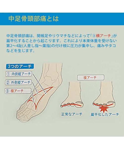 インソールプロ Insole Pro 中足骨頭部痛対策 インソール バックヤード Backyard D Fashion
