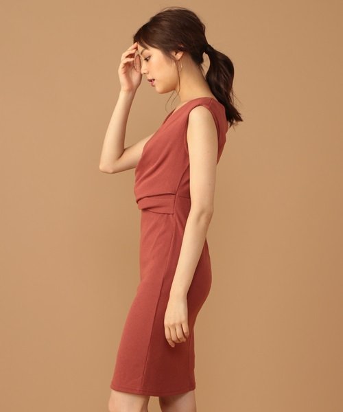 カシュクールノースリーブワンピース ロイヤルパーティー Royal Party D Fashion