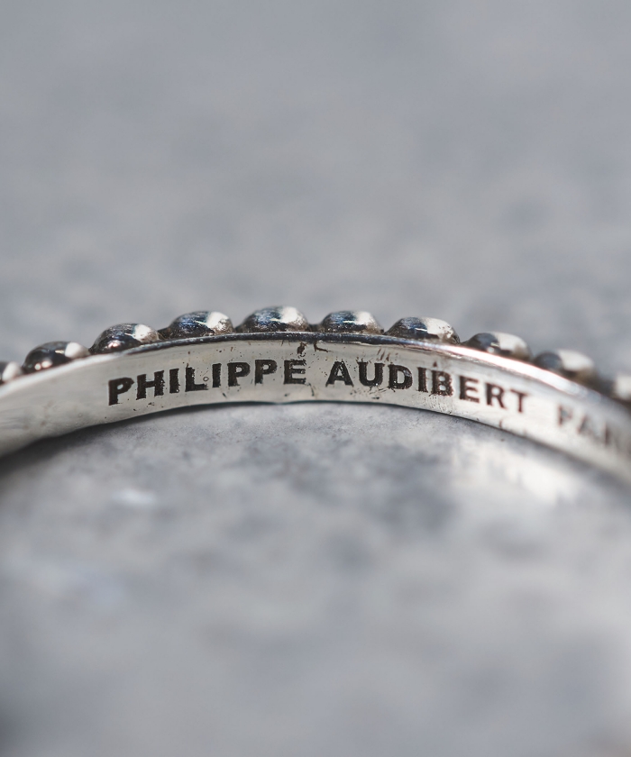 【Philippe Audibert】ABOTT シルバー フープ ピアス ♪ PHILIPPE AUDIBERT/フィリップ オーディベール] CREOLE NEAL