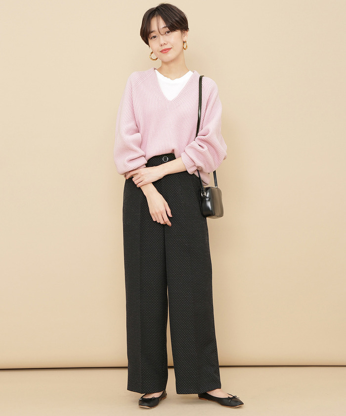 セール 60%OFF】ウールVネックコクーンプルオーバー(501105327