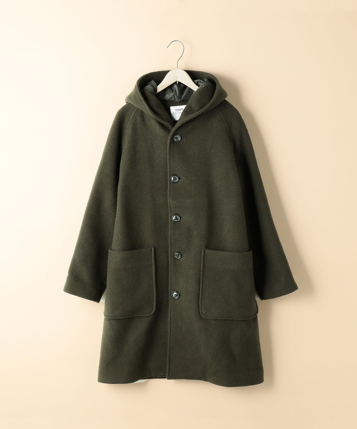 ジャケット・アウター Steven Alan D/CLT REVERSE SEAM WRAP COAT Steven Alan D/CLT REVERSE SEAM WRAP COAT（Parkas & Coats
