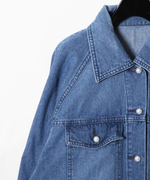 【セール】アーミーデニムシャツジャケット｜グレースコンチネンタル(GRACE CONTINENTAL)のGジャン通販｜d fashion