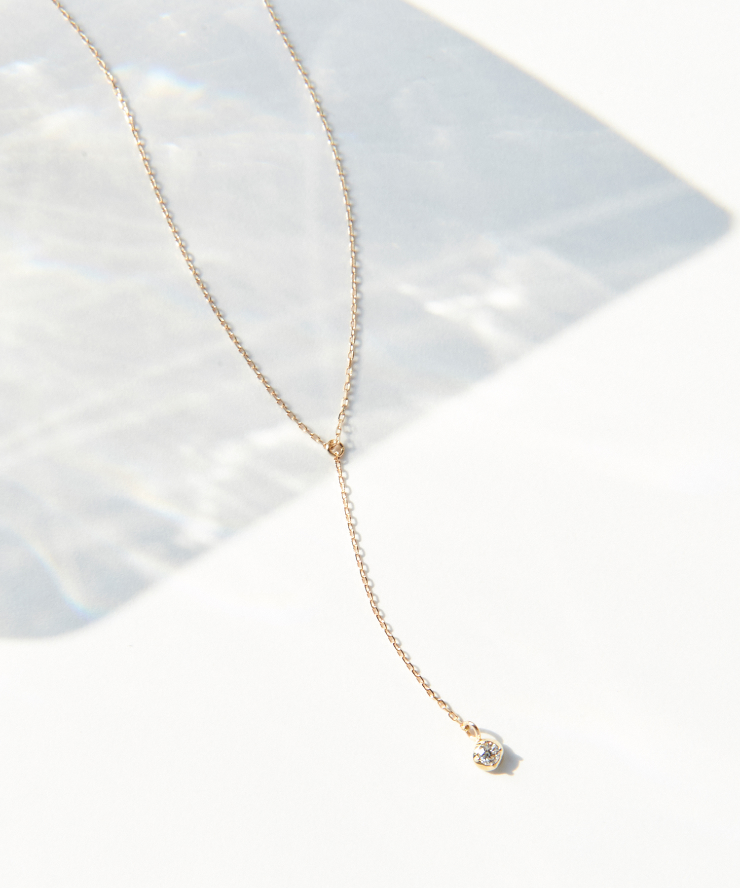 K10】ロングY字ダイヤモンドネックレス(001940486) | ジュピター