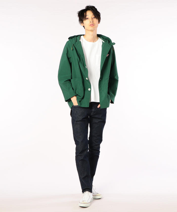 DANTON/ダントン】【別注】NYLON TAFFETAフーディーブルゾン