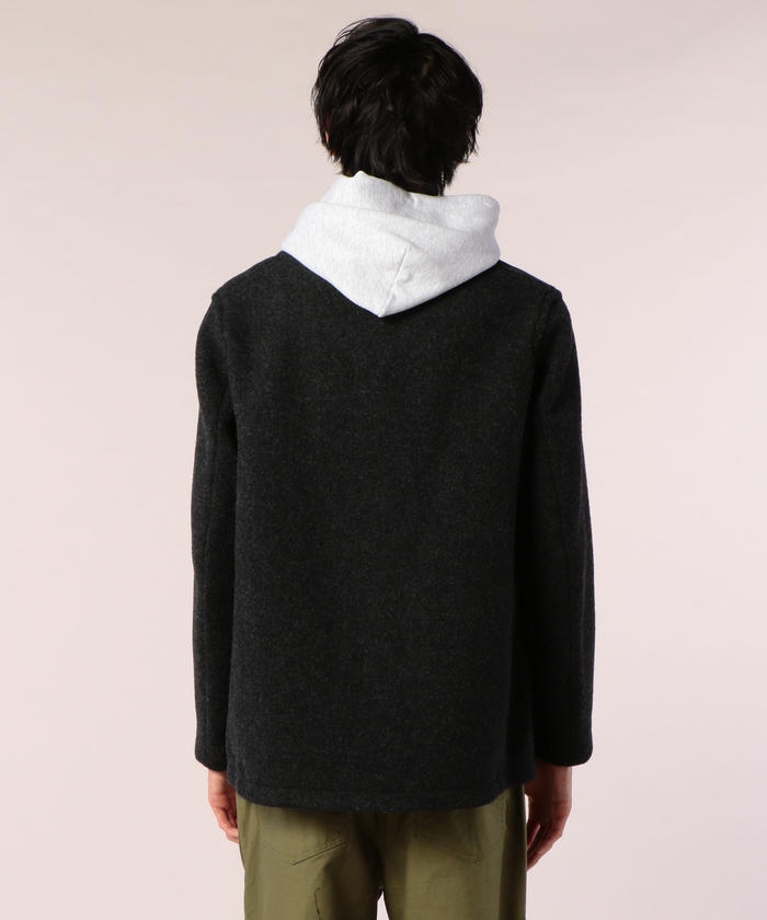DANTON　モッサーフーディジャケット DANTON/ダントン】モッサーノーカラージャケット#JD－8904WOM