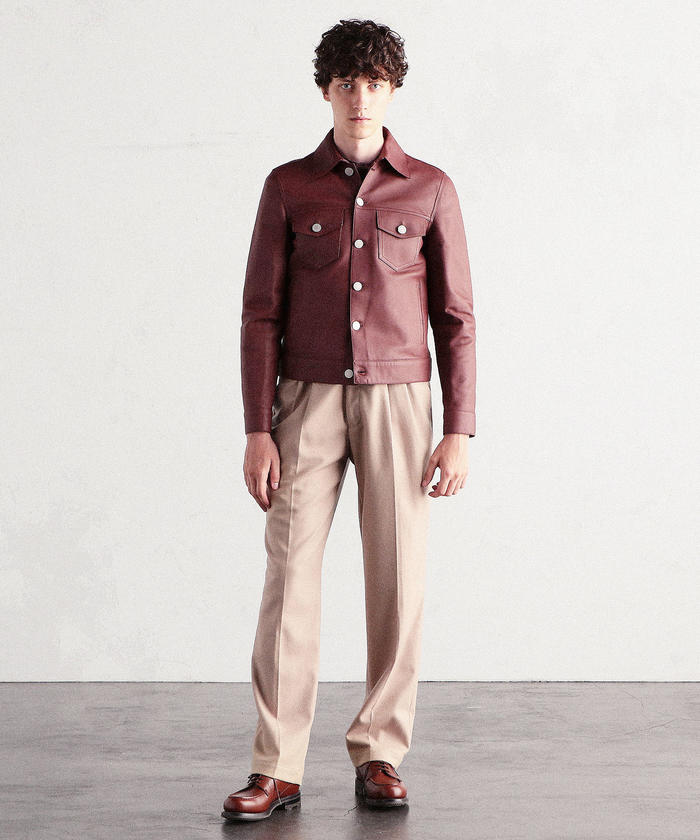 セール 40%OFF】【別注】DENIM×TOMORROWLAND ラムレザー