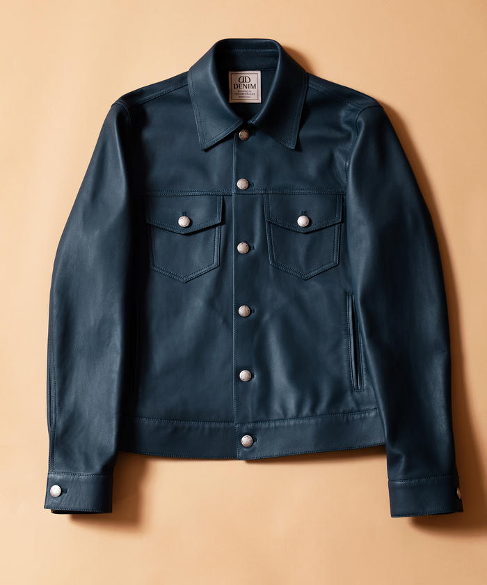 セール 40%OFF】【別注】DENIM×TOMORROWLAND ラムレザー セール 40%OFF】【別注】DENIM×TOMORROWLAND ラムレザー
