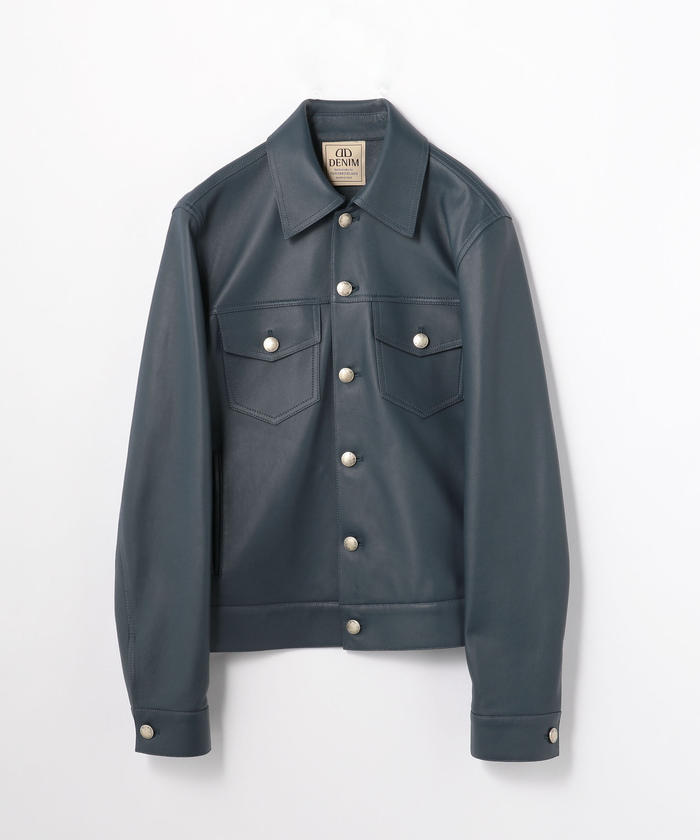 セール 40%OFF】【別注】DENIM×TOMORROWLAND ラムレザー セール 40%OFF】【別注】DENIM×TOMORROWLAND ラムレザー