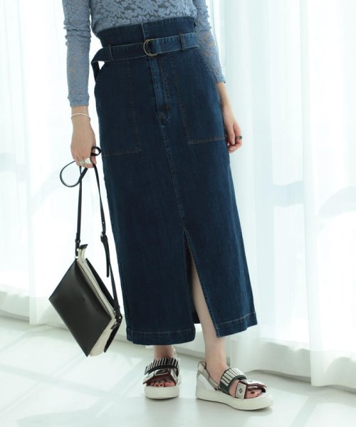 セール 50 Off Ray Beams ベルテッド デニム タイトスカート ビームス アウトレット Beams Outlet D Fashion セール 50 Off Ray Beams ベルテッド デニム タイトスカート ビームス アウトレット Beams Outlet D Fashion
