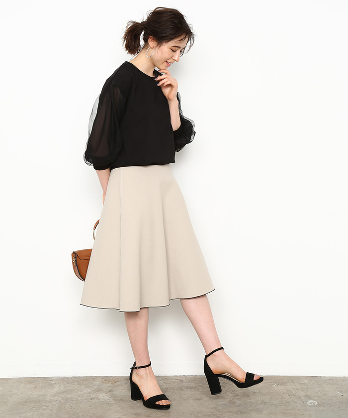 最も優遇の セール 70%OFF】リバーシブルフレアスカート(500856629 スカート