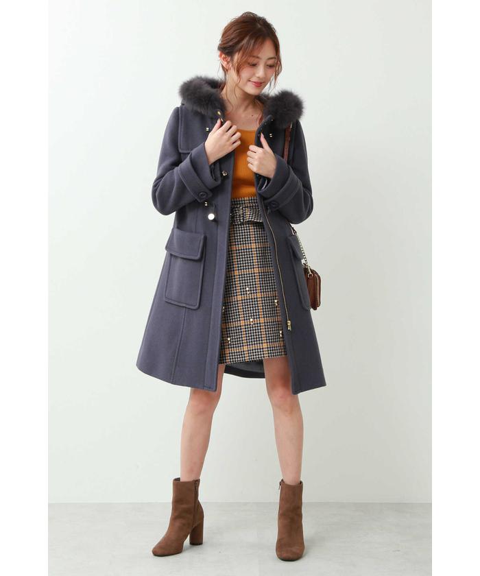 セール】|sweet 11月号掲載|フロッシーモッサダッフルコート セール】|sweet 11月号掲載|フロッシーモッサダッフルコート