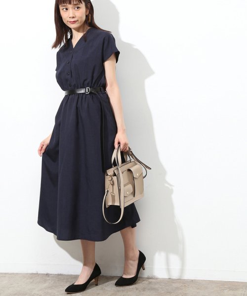 クーポン セール 50 Off ウエストベルトワンピース ビス Vis D Fashion
