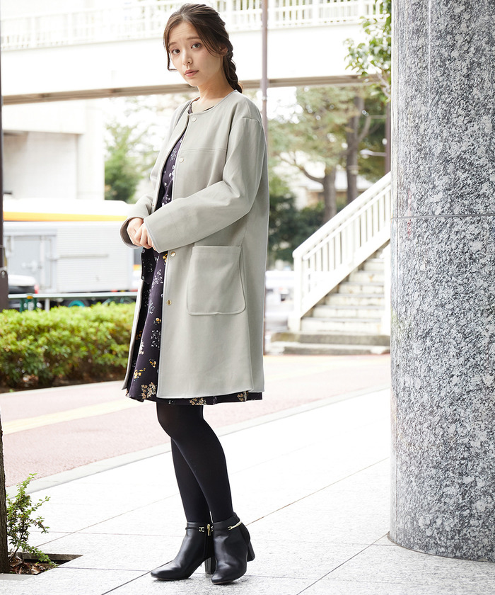セール 50%OFF】マシュマロタッチファーポケットコート