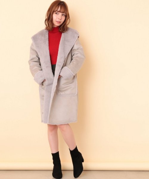 セール 50 Off フェイクムートンフードコート レイカズン Ray Cassin D Fashion