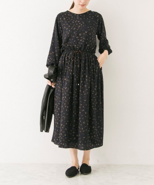 セール 30%OFF】レオパードジョーゼットワンピース(501183617