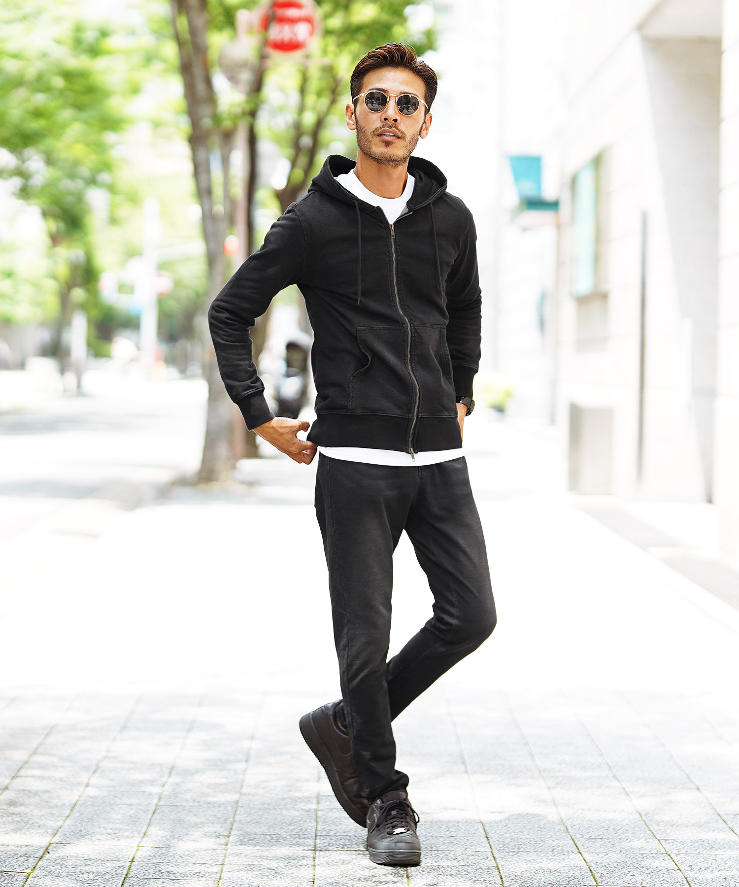 ジギーズショップ JIGGYS SHOP スウェットデニム テーパード ジギーズショップ JIGGYS SHOP スウェットデニム テーパード