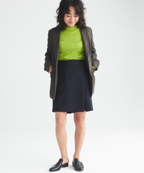 セール 50 Off 別注 金子綾ｘmacphee ウールストレッチ アシンメトリーショートパンツ Macphee Macphee D Fashion
