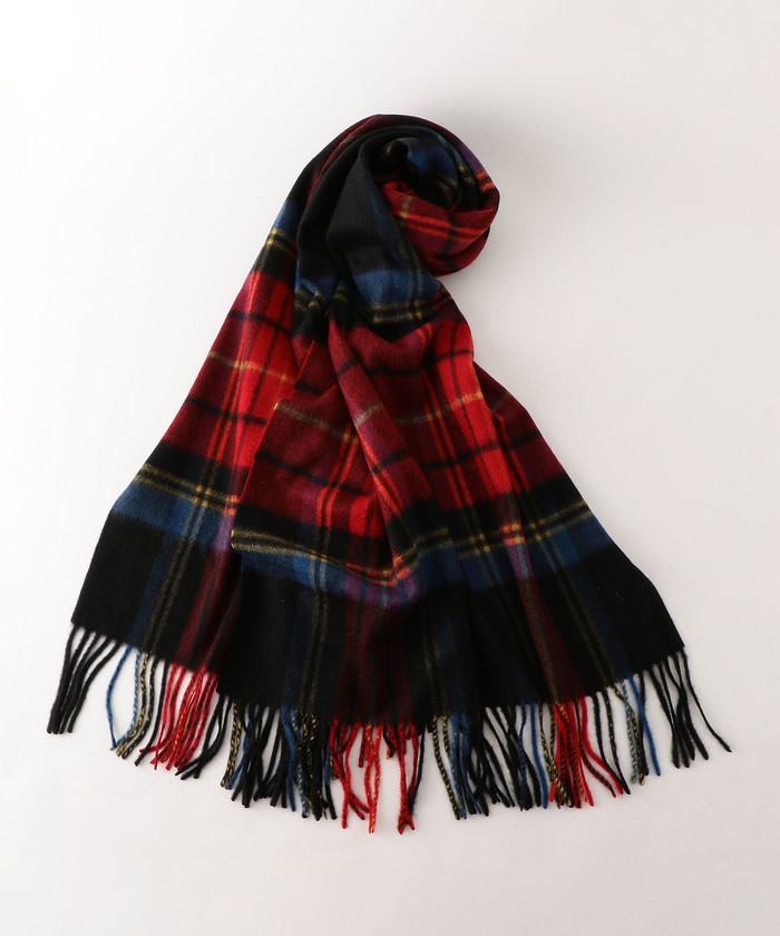 セール 50%OFF】D カシミヤチェック ストール(501198887 セール 50%OFF】D カシミヤチェック ストール(501198887