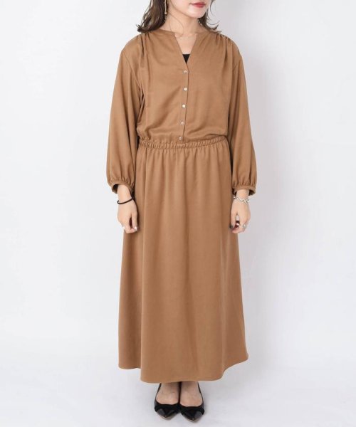 セール フェイクスエードワンピース シップス ウィメン Ships Women D Fashion