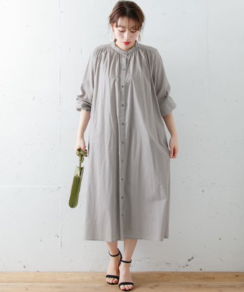 セール ギャザーシャツワンピース アーバンリサーチサニーレーベル Urban Research Sonny Label D Fashion セール ギャザーシャツワンピース アーバンリサーチサニーレーベル Urban Research Sonny Label D Fashion