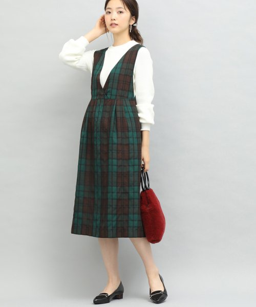 セール Peter Macarthur Vis チェック柄ジャンパースカート ビス Vis D Fashion セール Peter Macarthur Vis チェック柄ジャンパースカート ビス Vis D Fashion