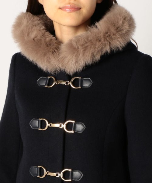 セール 美人百花1月号掲載 ロングダッフルコート ミッシュマッシュ Misch Masch D Fashion