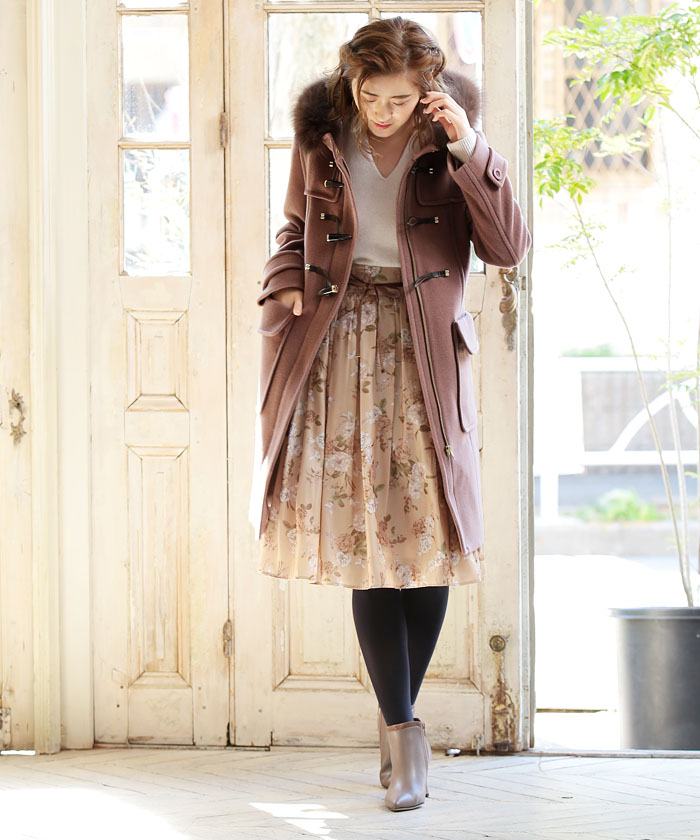 セール】|sweet 11月号掲載|フロッシーモッサダッフルコート セール】|sweet 11月号掲載|フロッシーモッサダッフルコート