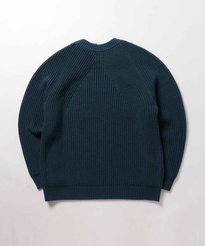 BATONER/バトナー】SIGNATURE クルーネックプルオーバーニット BATONER/バトナー】SIGNATURE クルーネックプルオーバーニット