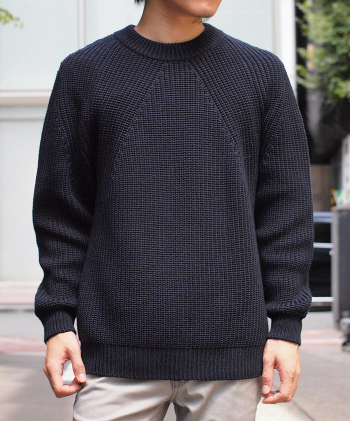 BATONER SIGNATURE CREW NECK プルオーバーニット