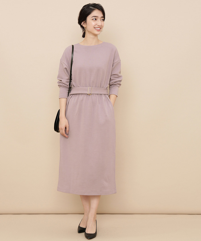 セール 70%OFF】ベルトつき2WAYポンチワンピース(501291046 セール 70%OFF】ベルトつき2WAYポンチワンピース(501291046