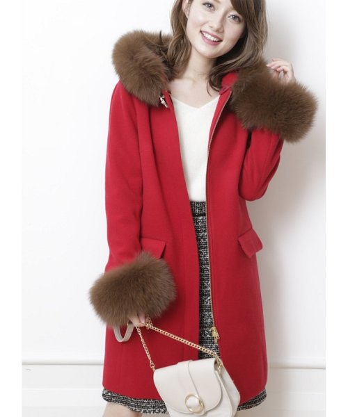 フードファー付5wayコート その他のコート Apuweiser Riche