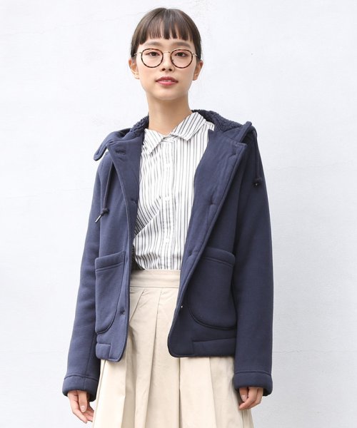 セール 裏ボアショートピーコート Pコート コーエン Coen D Fashion