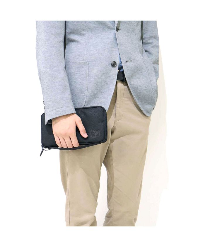 ポーター PORTER ポーター ディル トラベルウォレット 653ー09110 長財布 吉田カバン PORTER DILL パスポートケース(501301066)  | ポーター(PORTER) - d fashion