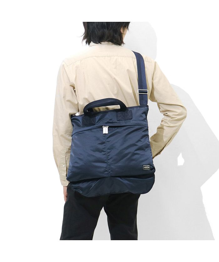 ポーター PORTER ポーター フレーム 2WAYヘルメットバッグ 690ー ポーター PORTER ポーター フレーム 2WAYヘルメットバッグ 690ー