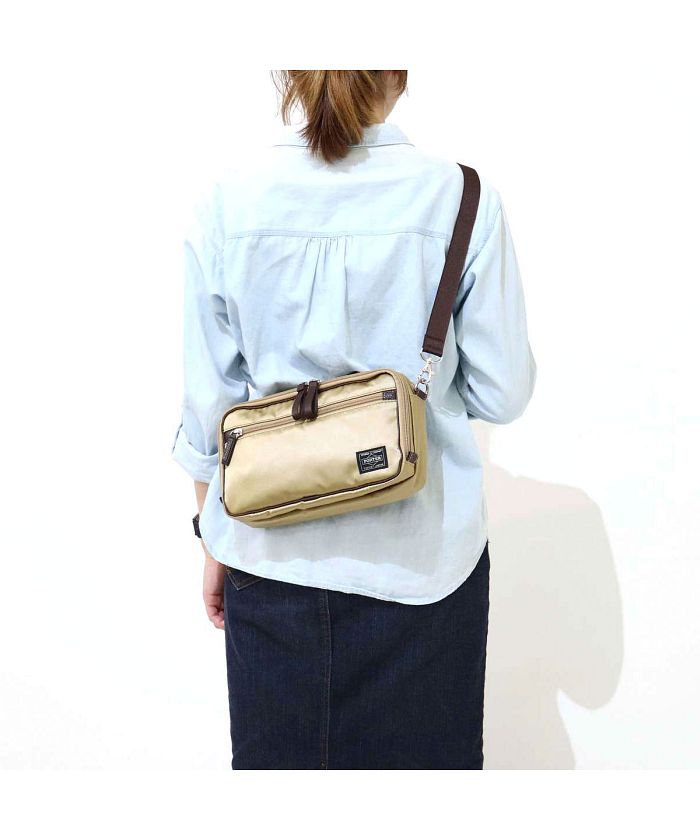 【美品】PORTER PLAN SHOULDER BAG ポーター プラン