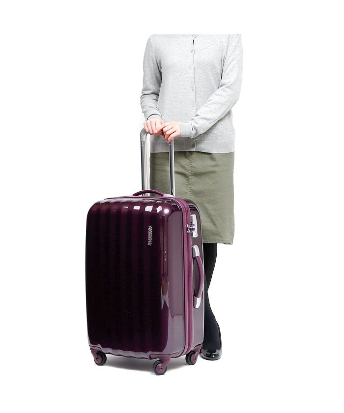 BTS Samsonite RED 紫 スーツケース ○印