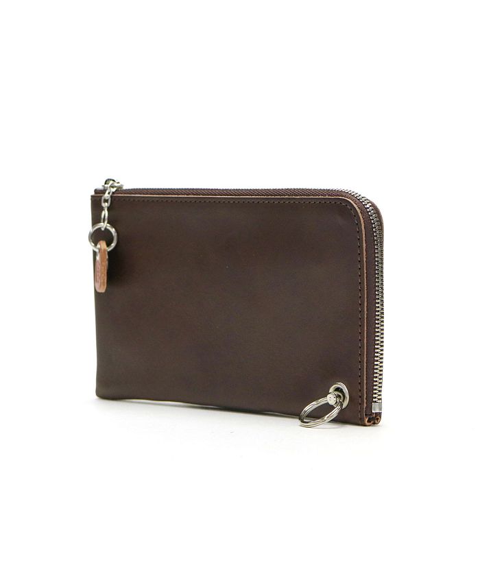 クランプ 財布 CRAMP L字ファスナー長財布 Italian Shrink Leather 本