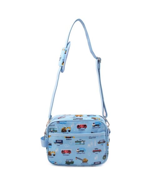 通園 通学 通園バッグ アクセル全開はたらく車 ライトブルー カラフルキャンディスタイル Colorful Candy Style D Fashion 通園 通学 通園バッグ アクセル全開はたらく車 ライトブルー カラフルキャンディスタイル Colorful Candy Style D Fashion