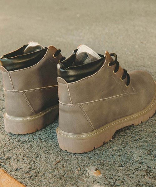 ブーツ ショートブーツ レディース ワークブーツ エンジニアブーツ カジュアル 即納 ミニミニストア Miniministore D Fashion