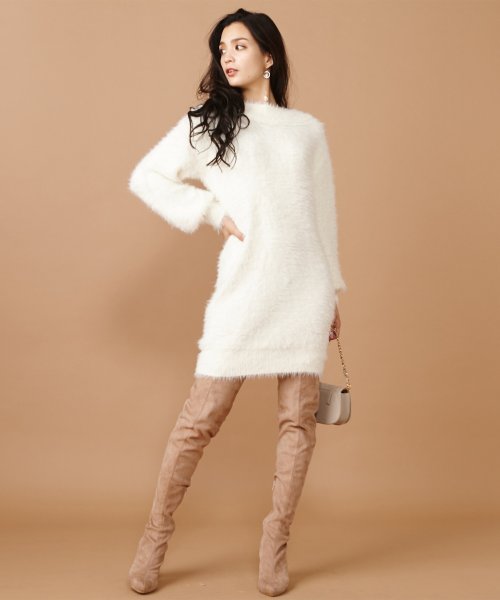 セール シャギーニットワンピース ロイヤルパーティー Royal Party D Fashion