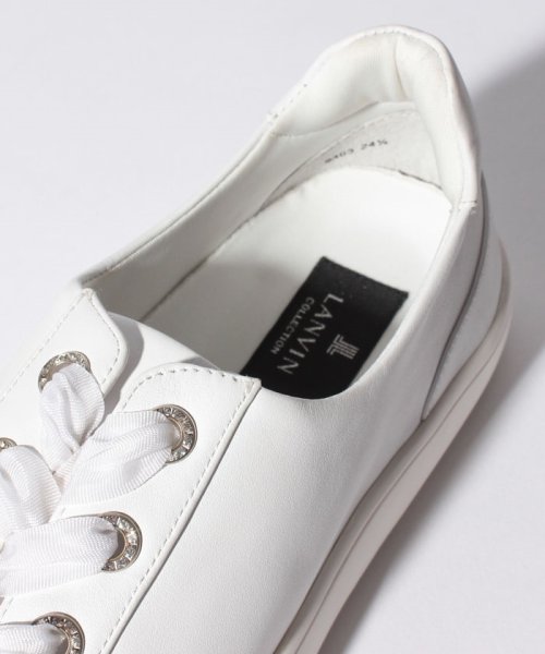 リボンローカットスニーカー ランバンコレクション シューズ Lanvincollection Shoes D Fashion