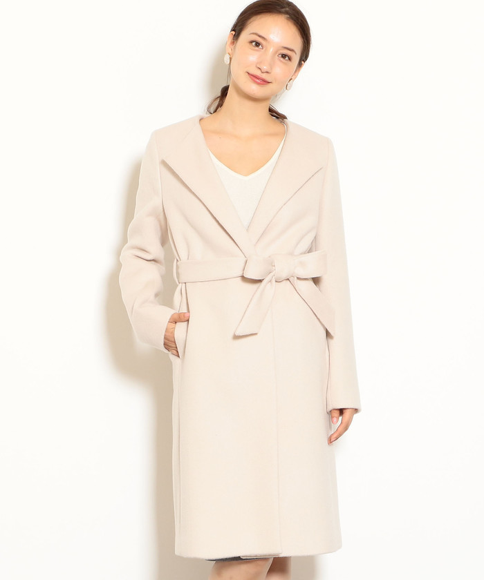 green label relaxing ダブルシャギーハーフコート green label relaxing（グリーンレーベルリラクシング）の