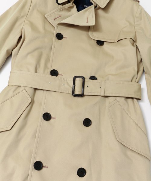 Coach cotton trench coat cheap